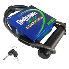 Cadeado Onguard U-lock Neon 8154 Bike E Moto Cor Preto Foto mini 1