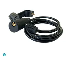 Cadeado P/ Bike Capacete C/ Chave 12mm X 1500mm S/ Suporte Foto mini 3