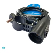 Cadeado P/ Bike Capacete C/ Chave 12mm X 1500mm S/ Suporte Foto mini 4