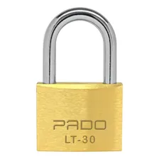 Cadeado Pado 30mm Com Mesmo Segredo 4 Unidades Mesma Chave Cor Dourado Foto mini  2
