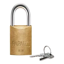 Cadeado Papaiz 30mm Latão Mesmo Segredo 50 Peças Cor Dourado Foto  mini 1