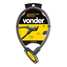 Cadeado Para Bicicleta, 60 Cm, Com Chave, Vonder Foto  mini 1