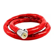 Cadeado Para Moto Articulado Starfer 1,2m X 24mm Chave Tetra Foto mini  2