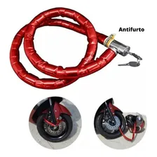 Cadeado Para Moto Articulado Starfer 1,2m X 24mm Chave Tetra Foto mini 4