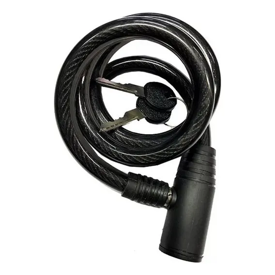 Cadeado Security Lock Trava Bike Moto Cadeado Tranca Segurança - Preto Foto 1
