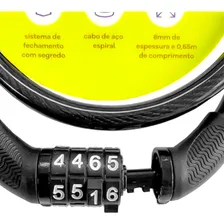 Cadeado Segredo Elleven 65 Cm X 8 Mm Bike Bicicleta Foto mini  2