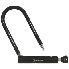 Cadeado Trava Tranca Bicicleta Bike U Lock Segurança Gravel Cor Preto Foto mini 3