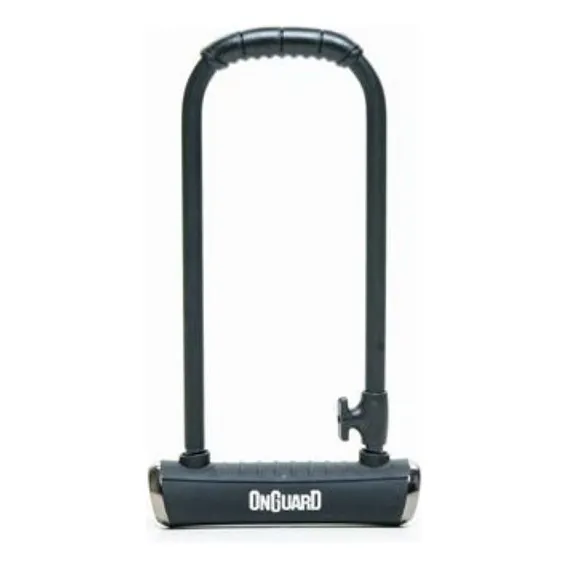 Cadeado Trava U-lock Onguard Pitbull Ls 8002 Chave Bike Moto Cor Preto Foto 1