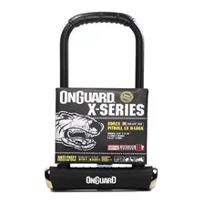 Cadeado Trava U-lock Onguard Pitbull Ls 8002 Chave Bike Moto Cor Preto Foto mini 2