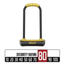 Cadeado Trava U-lock Onguard Pitbull Ls 8002 Chave Reforçado Cor Preto Foto mini 3