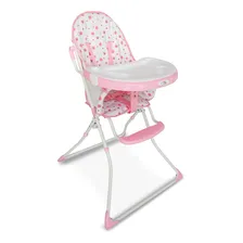 Cadeira alimentação Flash Baby Style cor rosa Foto mini  2