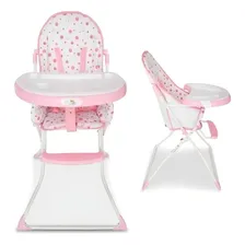 Cadeira alimentação Flash Baby Style cor rosa Foto  mini 1