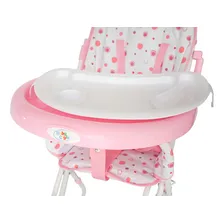 Cadeira alimentação Flash Baby Style cor rosa Foto mini  3
