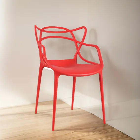 Cadeira Allegra Ana Maria Cozinha Jantar Vermelho Foto 1