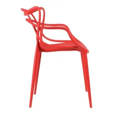 Cadeira Allegra Ana Maria Cozinha Jantar Vermelho Foto mini  3