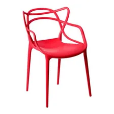 Cadeira Allegra Sala De Jantar Vermelho - D'rossi Foto mini 1
