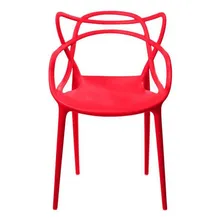 Cadeira Allegra Sala De Jantar Vermelho - D'rossi Foto mini 3