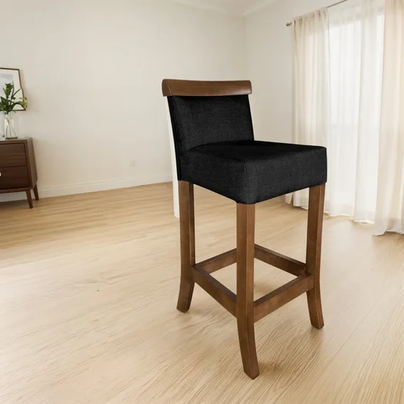 Cadeira Alta Bancada Banqueta Banco Alto Area Gourmet 65cm Foto 1