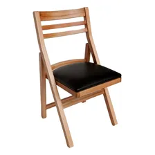 Cadeira Americana Dobrável De Madeira Para Mesa De Ac Foto mini 1