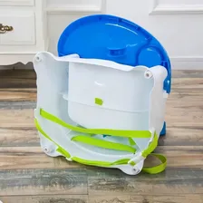 Cadeira Booster Alimentação Infantil Ursinho Baby Style Cor Azul Foto mini  3