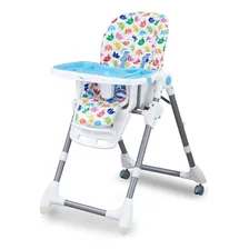 Cadeira Cadeirão Alimentação Bebe Infantil Criança Cherry Cor Azul Foto  mini 1
