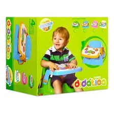 Cadeira Cadeirinha De Alimentação Infantil Bebê Didática Cor Rosa Foto mini 3