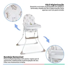 Cadeira Cadeirão Alimentação Bebê Criança Galzerano Foto mini 3
