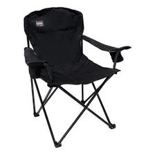 Cadeira Camping Dobrável Pandera 95kg - Camuflada Cor Preto Foto mini 1