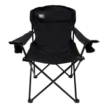 Cadeira Camping Dobrável Pandera 95kg - Camuflada Cor Preto Foto mini 2