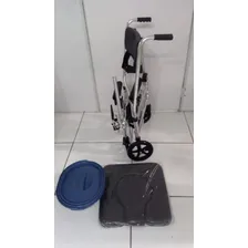 Cadeira De Banho Dobrável Em AlumĂnio Com Bandeja RemovĂvel Foto mini 3