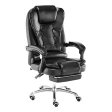 Cadeira De Escritório Presidencial De Luxo Em Pu, Cor Preta Wicopet Cadeira Presidente Ergonomica Cadeira Presidente Cadeira Fixa Escritorio Cadeira Giratoria Cadeira Com Braço Foto mini 1