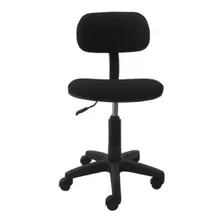 Cadeira De Escritório Secretaria Pelegrin Pel-s1010 Cor Preto Material do estofamento Tecido Foto mini  2