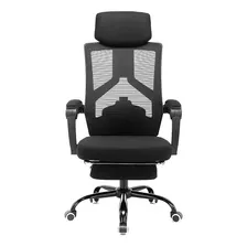 Cadeira De Escritório Wicopet Ergonômica Preta Com Estofado De Mesh Poltrona Escritorio Cadeira Poltrona Poltrona Sem Braço Foto  mini 1