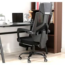 Cadeira De Escritório Wicopet Ergonômica Preta Com Estofado De Mesh Poltrona Escritorio Cadeira Poltrona Poltrona Sem Braço Foto mini 4