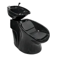 Cadeira De Lavar Cabelo Neon Cuba M贸vel - Sem Aquecedor Cor Bullon - Preto Foto mini 1
