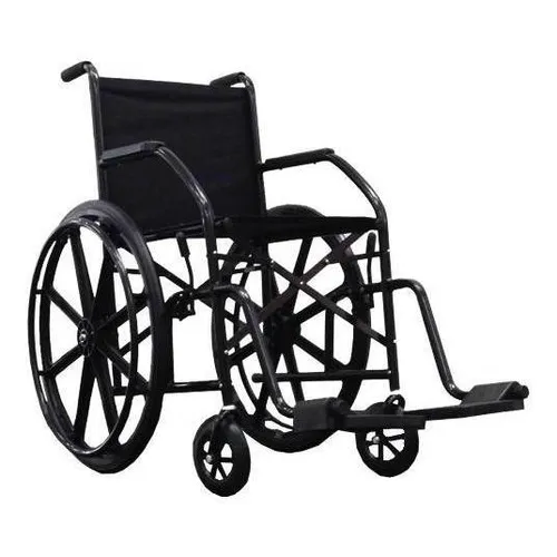 Cadeira De Rodas Cds 102 Cinza Roda De Nylon E Pneu Inflável Cor Preto Foto 1