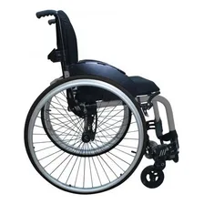 Cadeira De Rodas Monobloco M3 Premium Grafite 44cm Foto mini  2