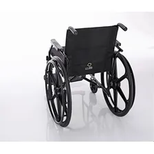 Cadeira De Rodas Semi Obeso Com Pneus Maciços Cor Preto Foto mini 4