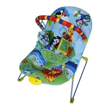 Cadeira Descanso Musical Vibrat贸ria Soft Ballagio Color Baby Cor Azul Foto mini 1