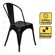 Cadeira Design Tolix Iron Industrial Foto mini  2