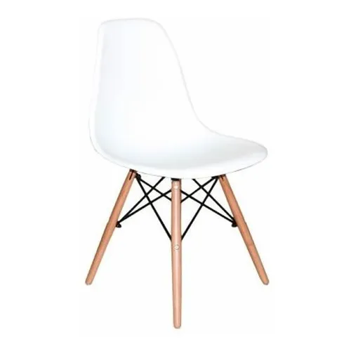 Cadeira Dkr Carles Eames Eiffel Wood Foto 1