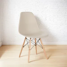 Cadeira Eames Jantar Cozinha Wood Dsw Eiffel Nude Foto  mini 1