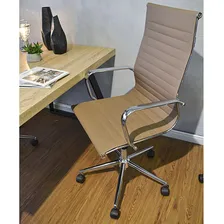 Cadeira Escrit贸rio Alta Sevilha Fendi Poliuretano Foto mini 4