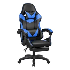 Cadeira Escrit贸rio Gamer Ergon么mica Reclin谩vel Em Couro Foto mini 2