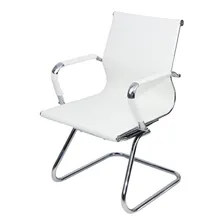 Cadeira Escritório Interlocutor Fixa Eames Cor Off White Foto mini 4