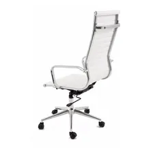 Cadeira Escritorio Presidente Eames Esteira Alta - Branca Cor Branco Foto mini 4
