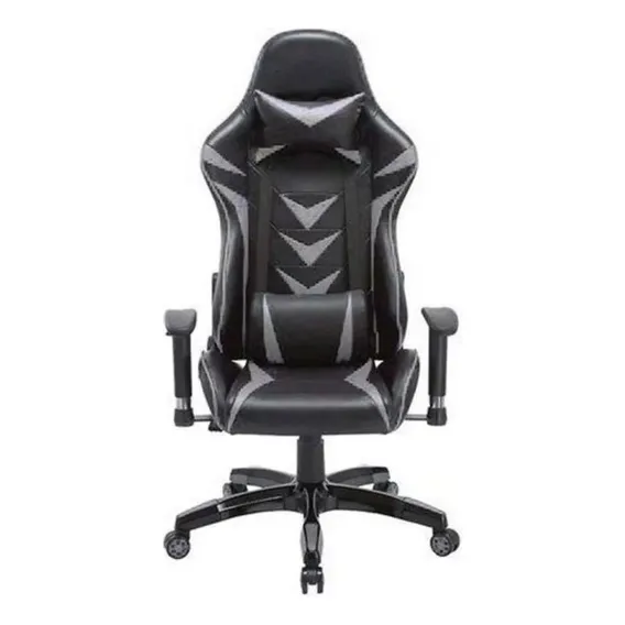 Cadeira Gamer Pelegrin Pel-3003 Reclinável Preta E Cinza Cor Preto E Cinza Foto 1