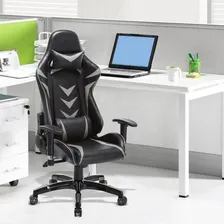 Cadeira Gamer Pelegrin Pel-3003 Reclinável Preta E Cinza Cor Preto E Cinza Foto mini 4
