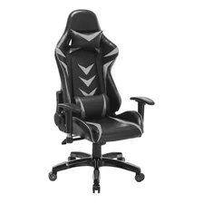 Cadeira Gamer Pelegrin Pel-3003 Reclinável Preta E Cinza Cor Preto E Cinza Foto mini 2