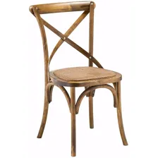 Cadeira Katrina Paris Com Assento Em Rattan - Vermelha Estrutura Da Cadeira Vermelho Foto mini  2